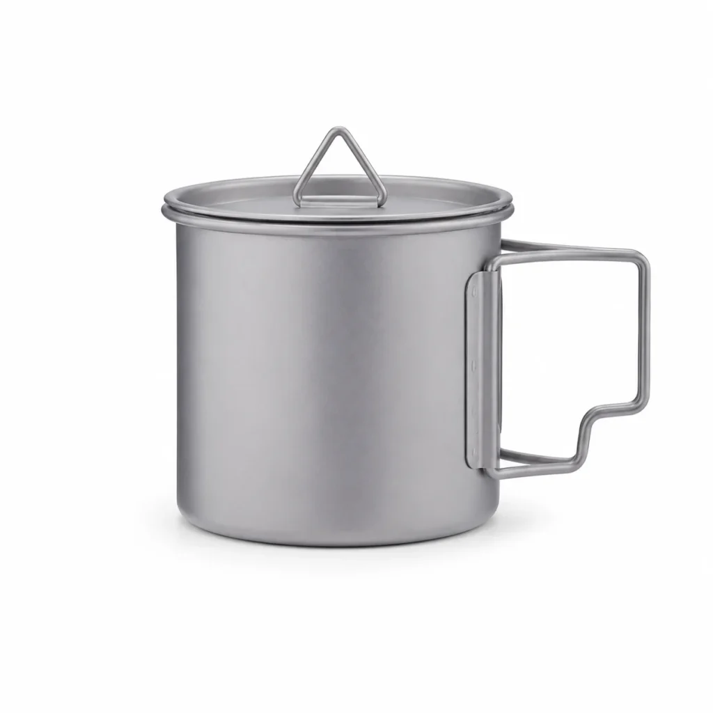 600ml Single Wall Titanium Mugs