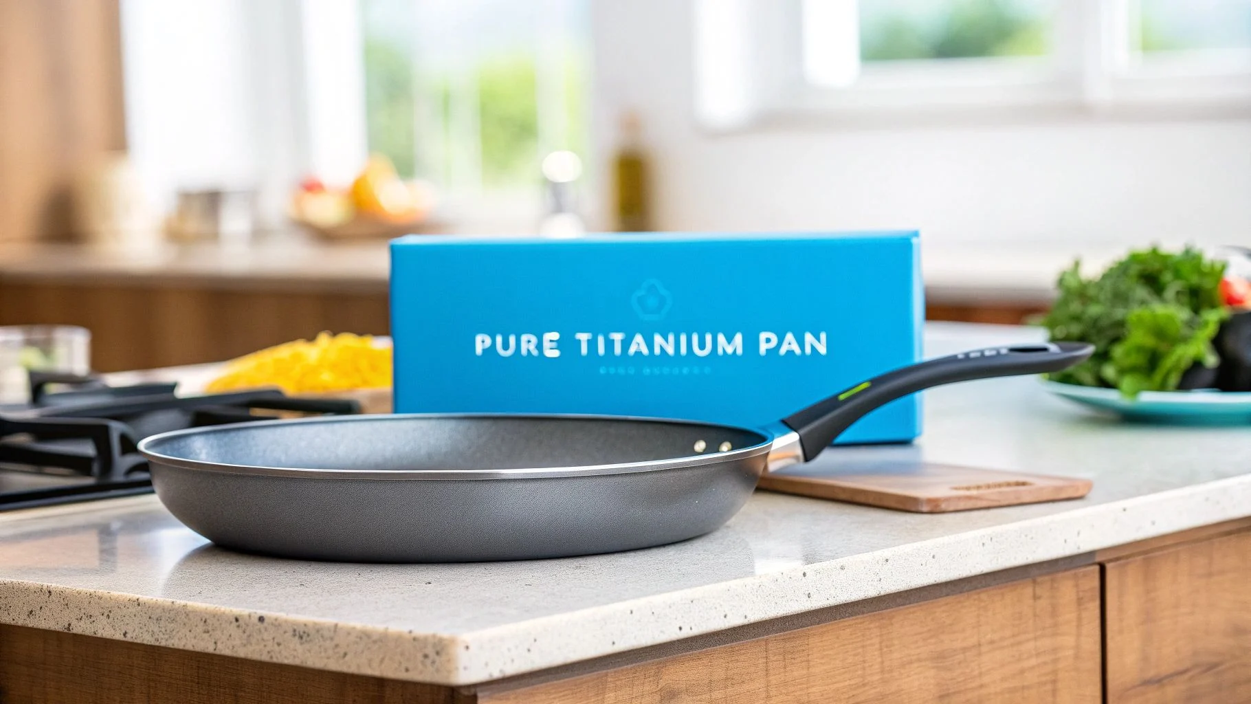 Titanium Biocompatibility and Food Grade Titanium: What the Standards Actually Say (And What They Don’t) 12 Titanium cookware being used on stovetop - practical food safety in everyday cooking application