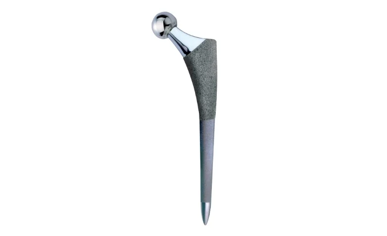 Titanium Biocompatibility and Food Grade Titanium: What the Standards Actually Say (And What They Don’t) 8 Titanium hip implant - orthopedic medical device made from titanium with 60+ years of clinical safety data