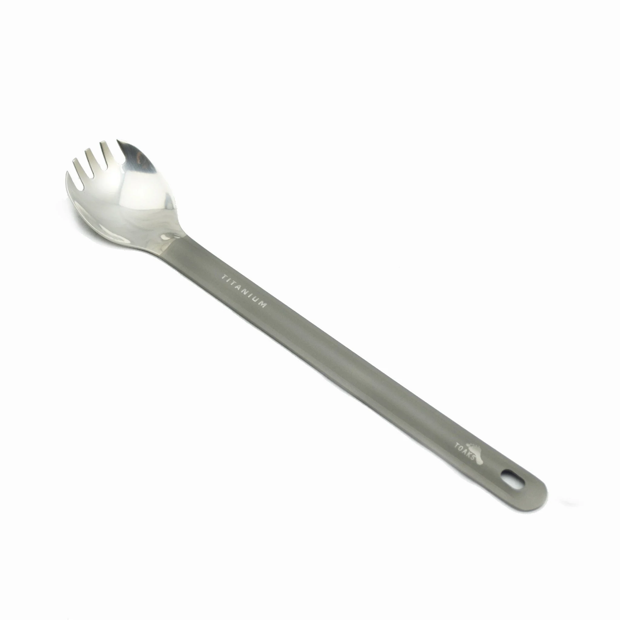 Titanium camping utensil set - titanium fork spoon set for ultralight backpacking