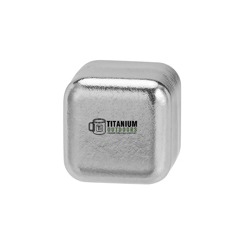 Pure Titanium Chilling Stones | OEM Manufacturer