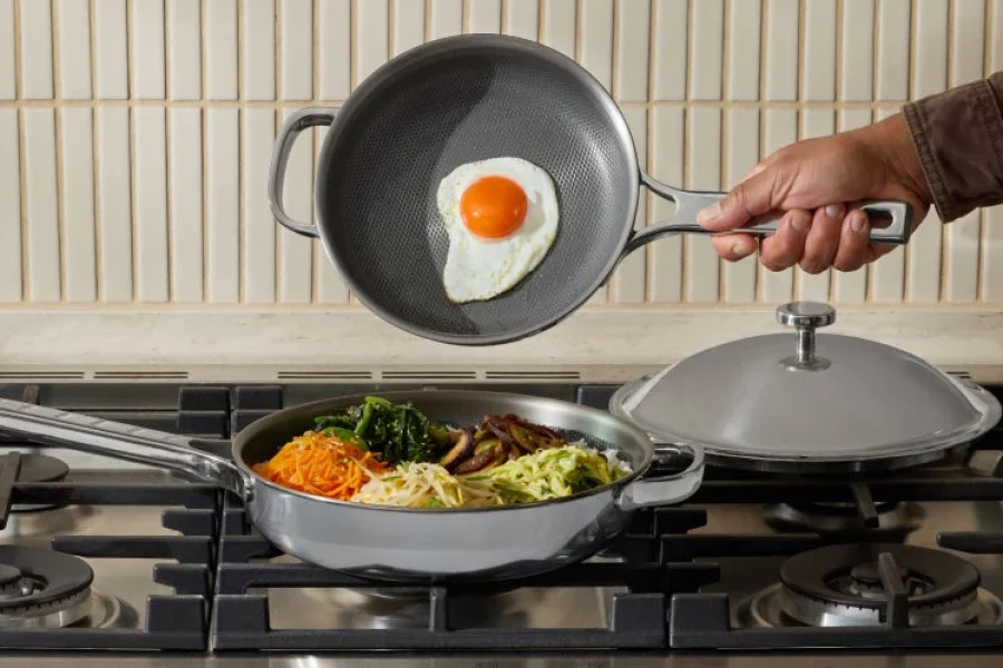 titanium-pan-preheat-oil